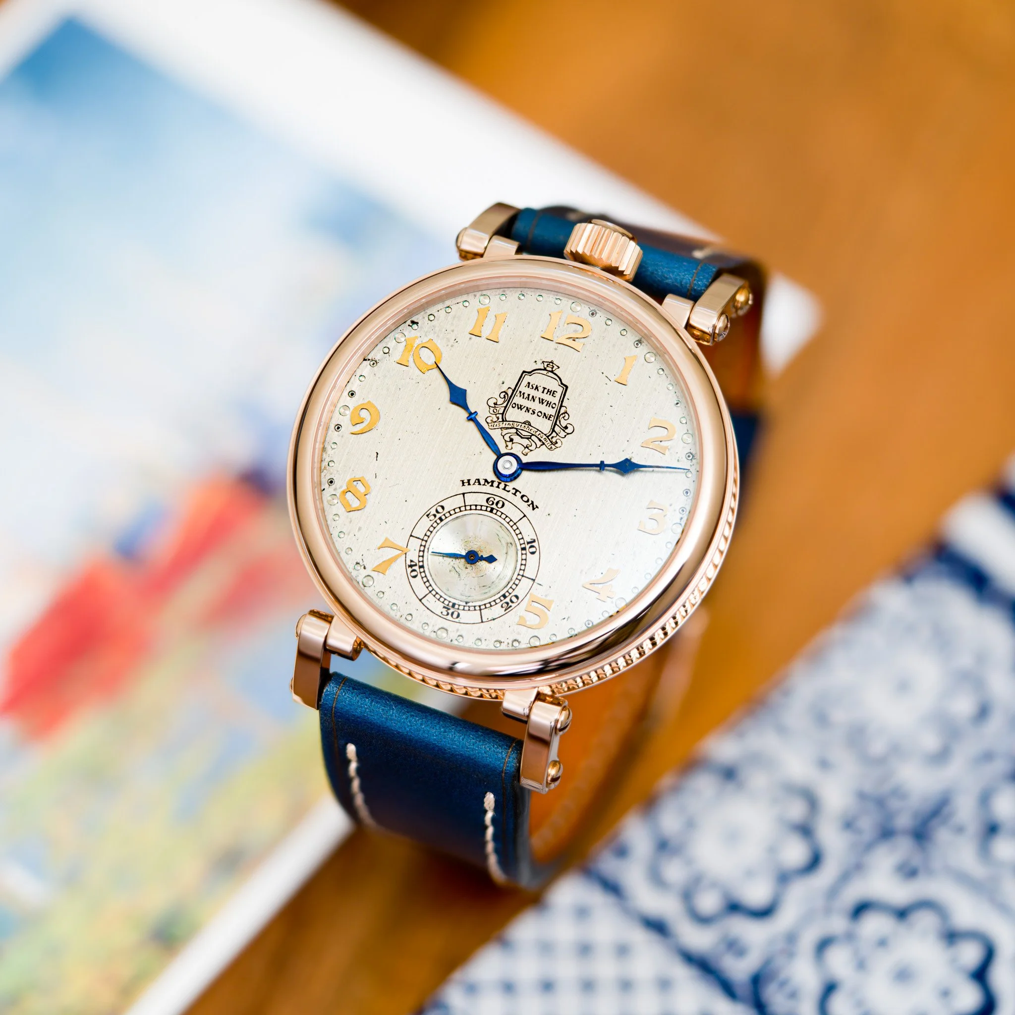 Hamilton pocket watch conversion — Frett & Co Clockworks